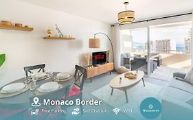 5Mn Monaco - Terrasse Vue Mer - Parking - Be