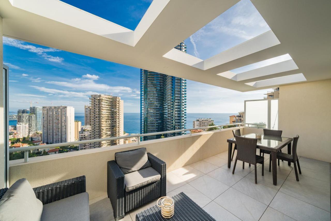 5Mn Monaco - Terrasse Vue Mer - Parking - Be Beausoleil Extérieur photo