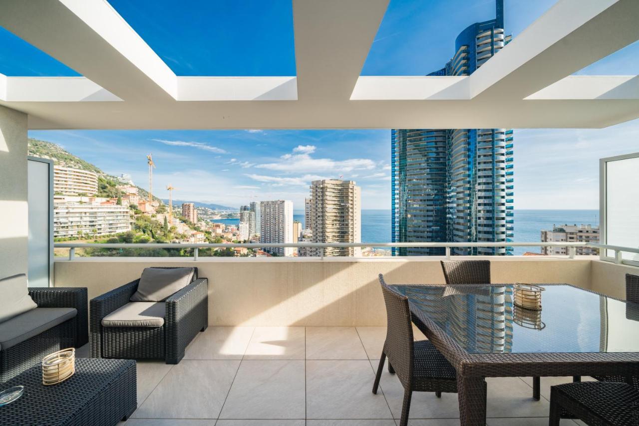 5Mn Monaco - Terrasse Vue Mer - Parking - Be Beausoleil Extérieur photo