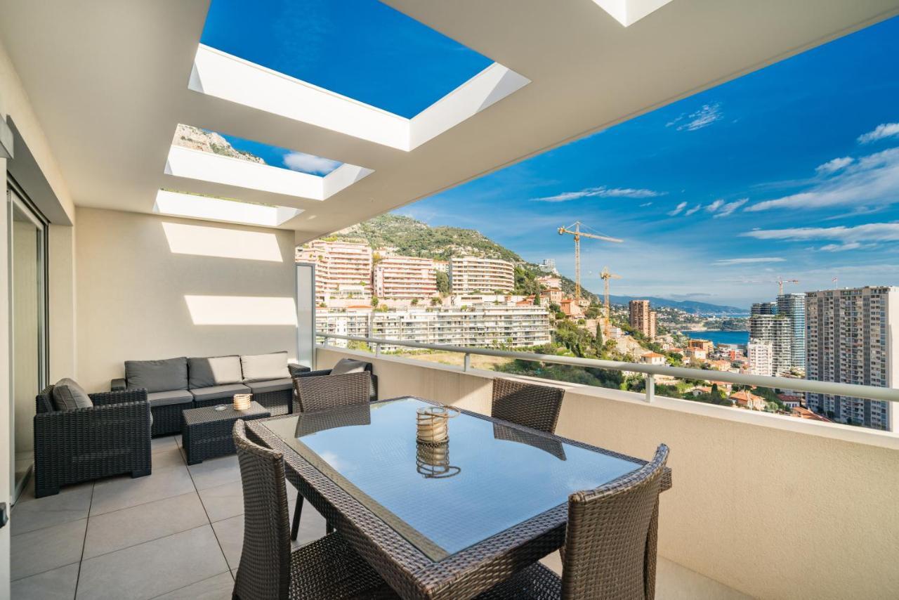 5Mn Monaco - Terrasse Vue Mer - Parking - Be Beausoleil Extérieur photo